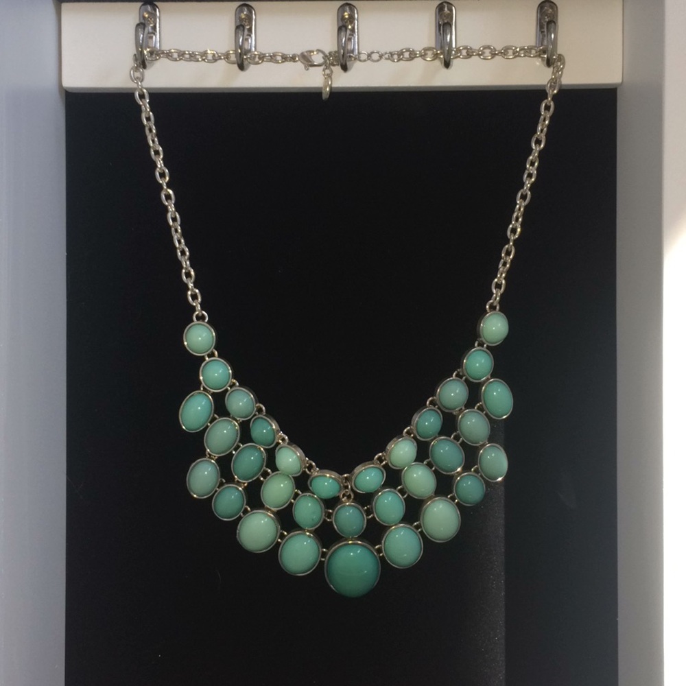 Blue Bubbly Necklace